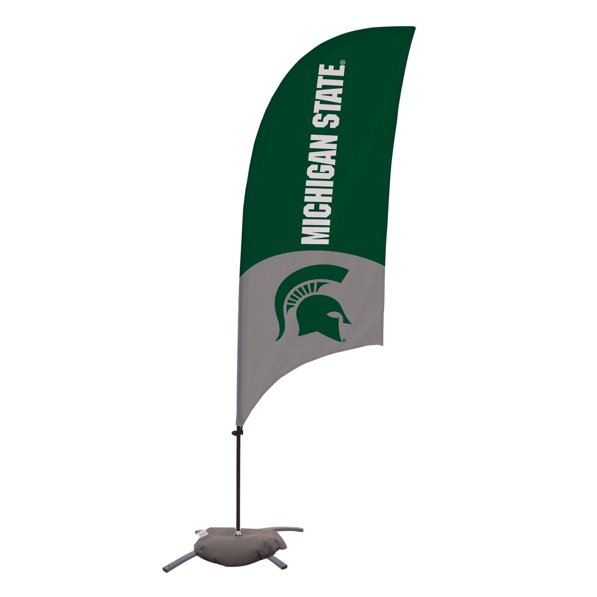 7.5' Razor Feather Flag with Cross Base C30999