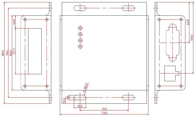 Serial to CAN Converter with Power Adapter H111182