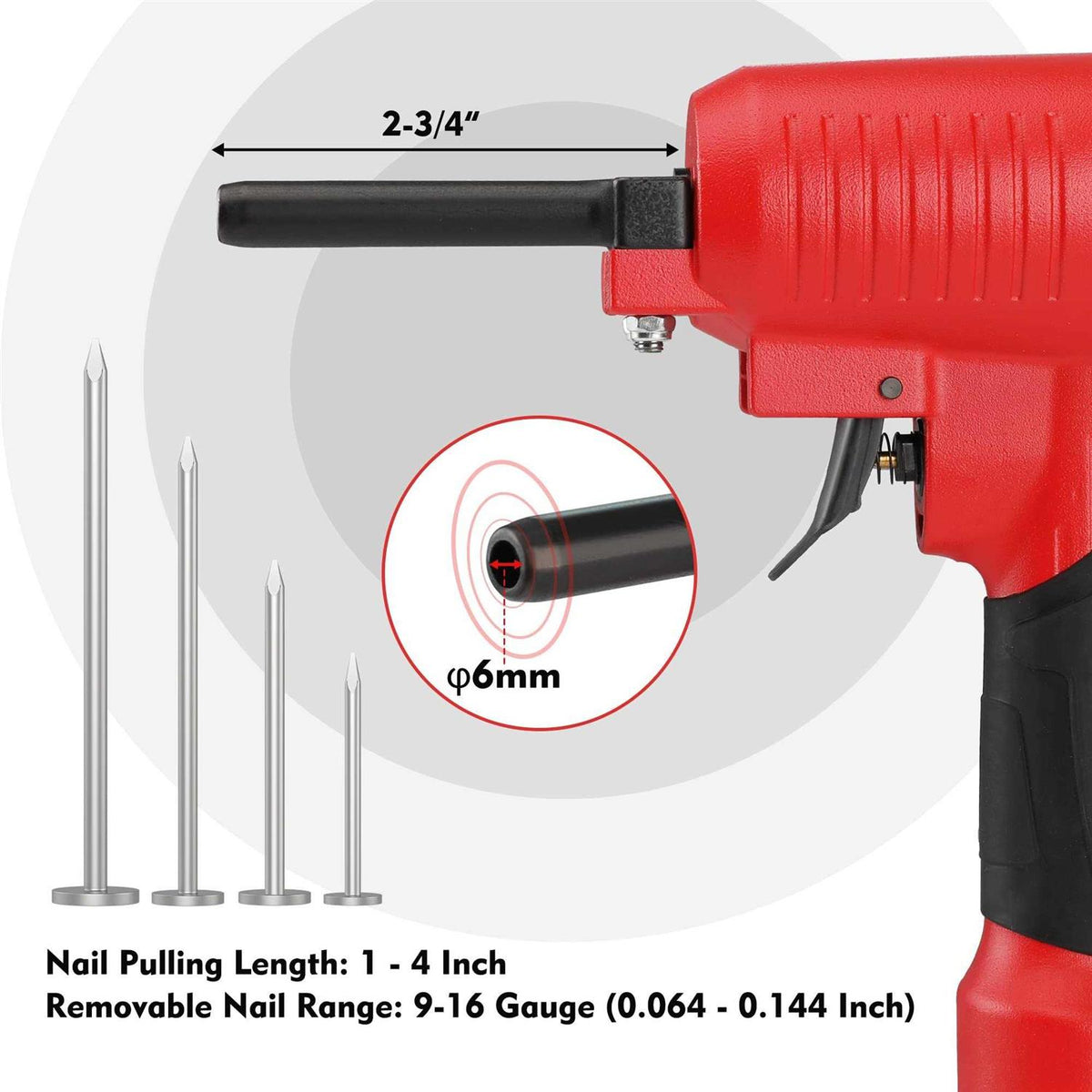 Pneumatic Nail Remover S972