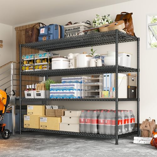 68.1"W 2500LBS Adjustable Wire Shelving Unit T245324
