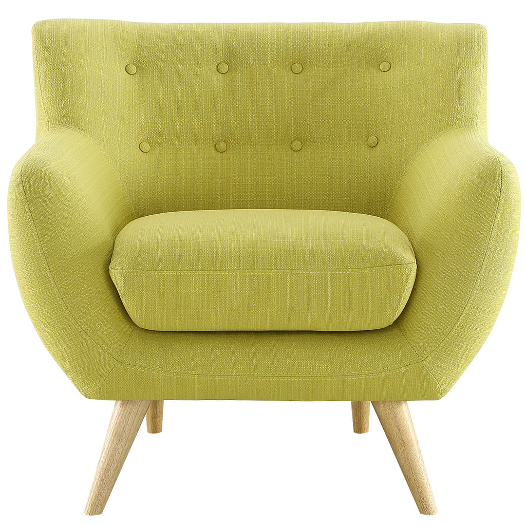 Wheatgrass Upholstered Fabric Armchair E9514