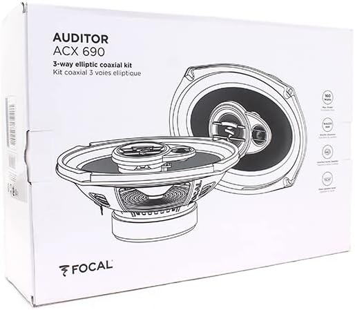 6" x 9" 80W RMS 3-Way 4 Ohm Coaxial Speakers O373