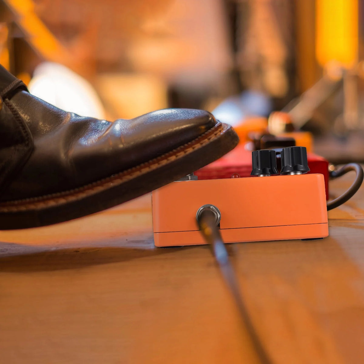 Portable Phase Pedal 3 Knobs Bypass V5044