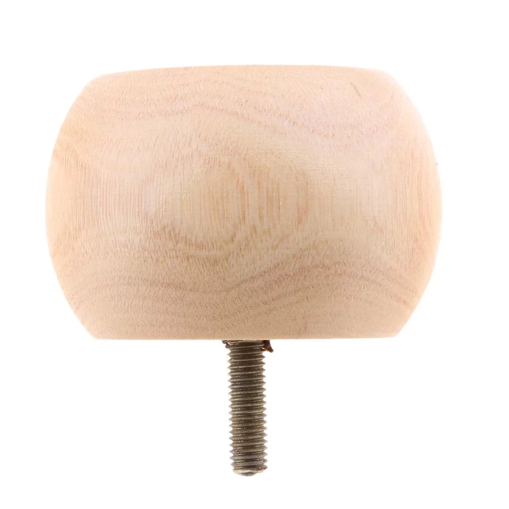 Solid Wood Round Furniture Legs 8 Packs T296857