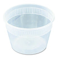 16 oz Clear Microwavable Combo Q3028