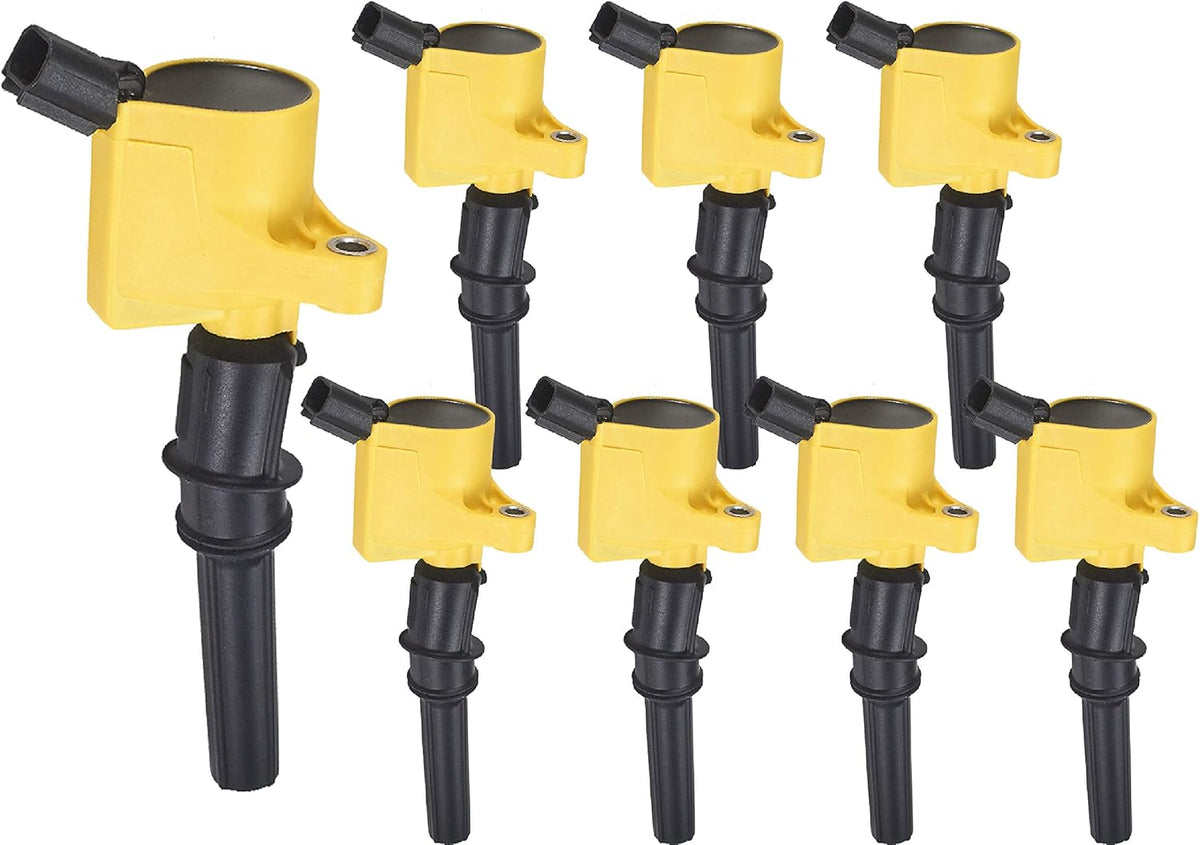 Heavy Duty Ignition Coil Pack Compatible with Ford Lincoln Crown Victoria Expedition F-150 F-250 F-350 4.6L 5.4L V8 Replacement Pack of 2 A5188