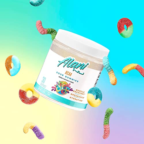 SOUR PEACH RING BCAA Supplement Powder 30 Servings Q883716