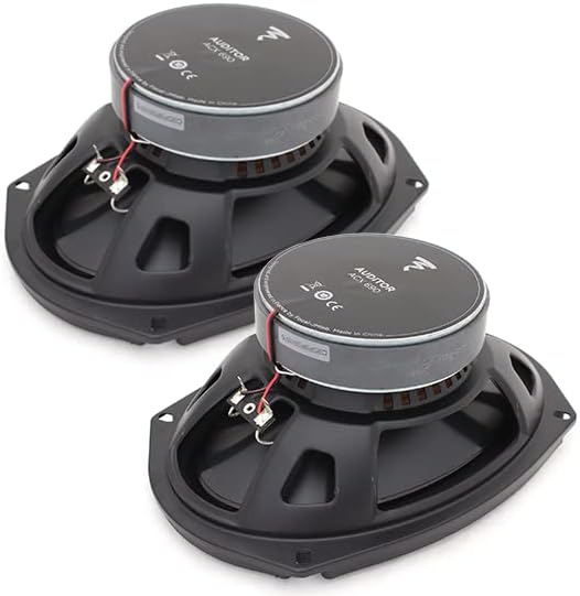 6" x 9" 80W RMS 3-Way 4 Ohm Coaxial Speakers O373