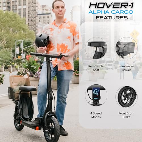 Foldable Electric Scooter with 300W Motor, 12” Tires, 15 Mile Range I26744