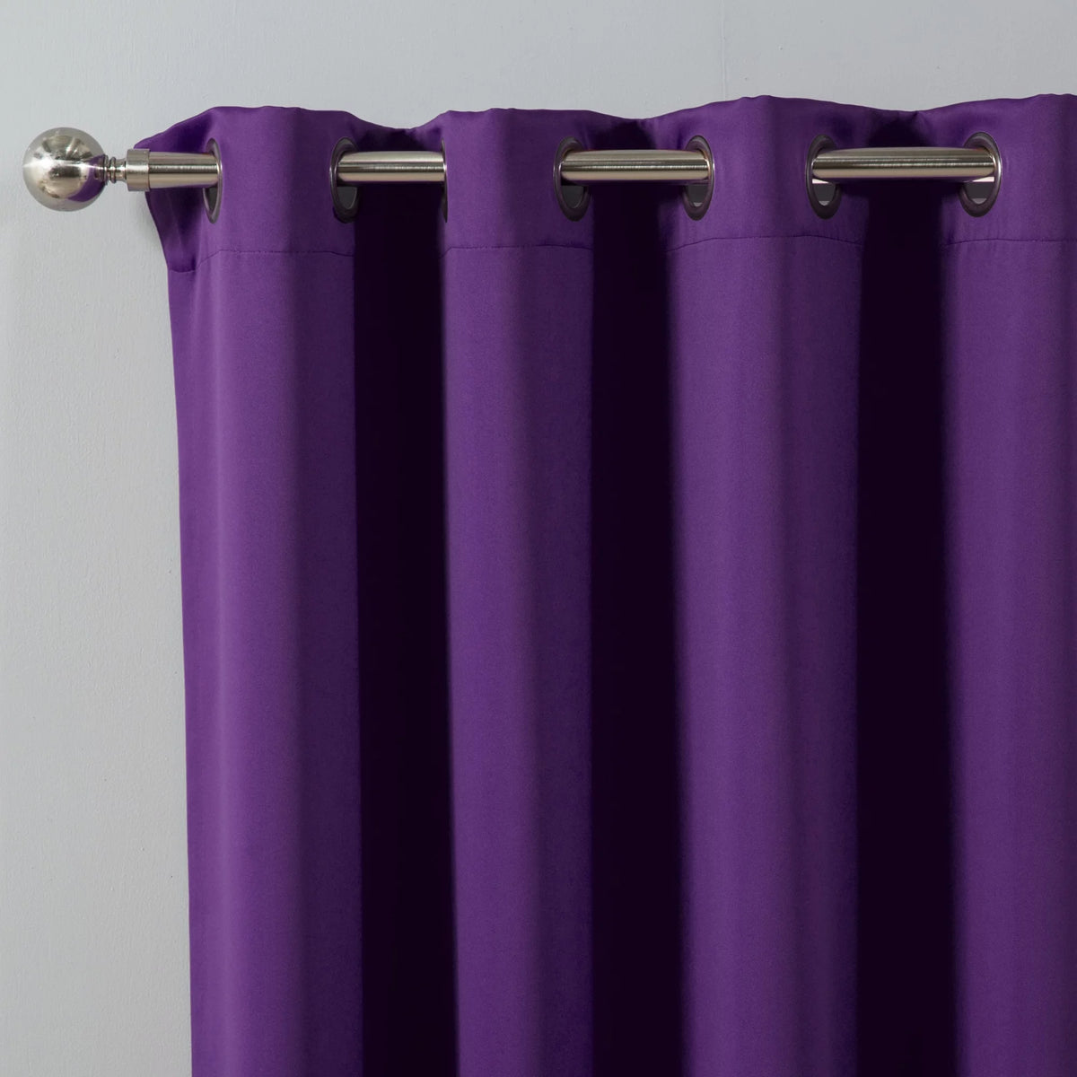 Purple Thermal Blackout Curtains Set of 2 Panels X200