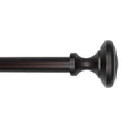 1" Oil Rubbed Bronze Single Curtain Rod A37011