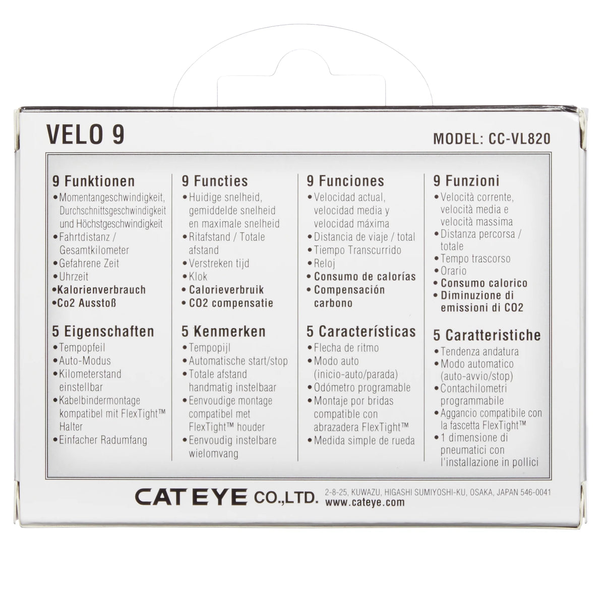 Velo 9 Y63814
