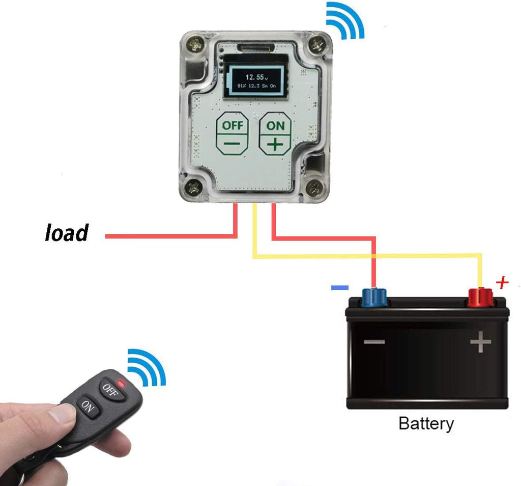 Pack of 2 Remote Battery Disconnect Switch J931358