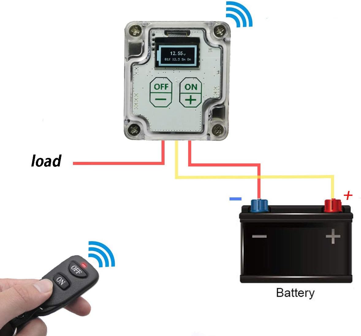 Pack of 2 Remote Battery Disconnect Switch J931358