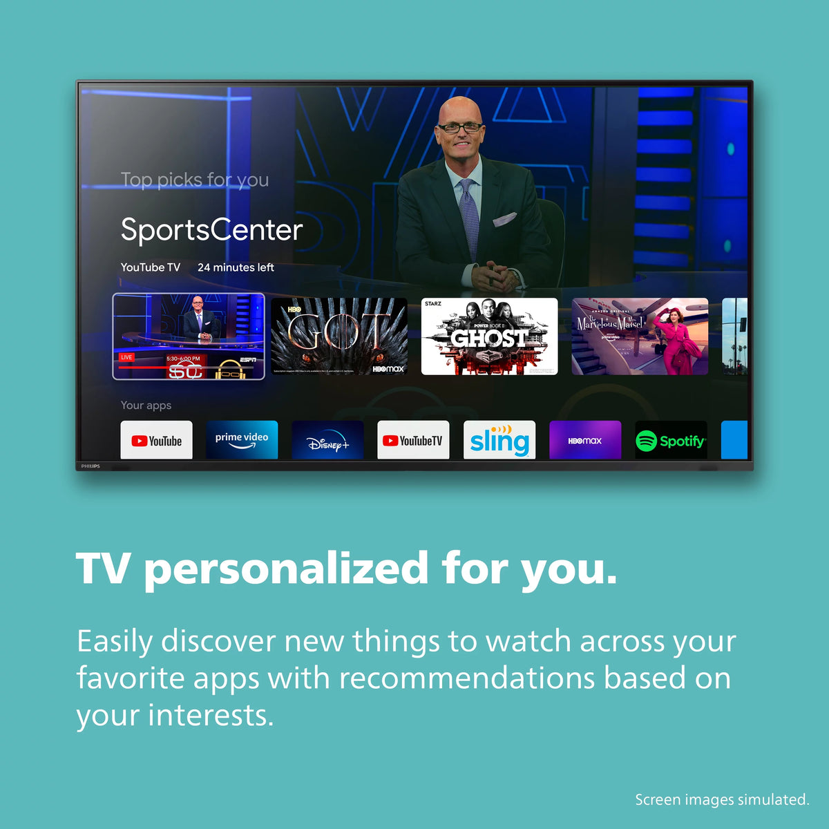 55 Class 4K Ultra HD Google Smart LED TV C563