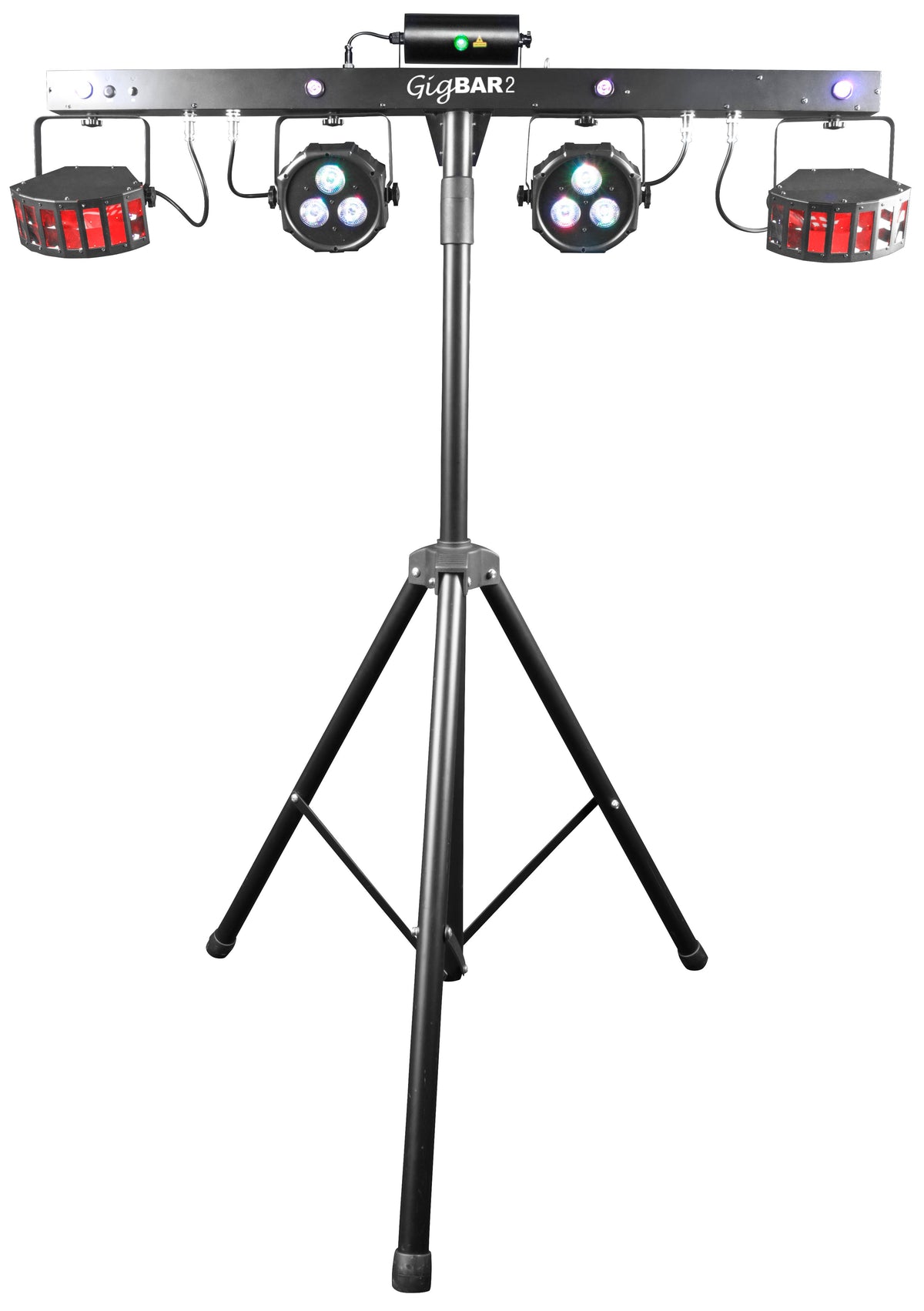 4-in-1 Lighting System with Stand, Black N655