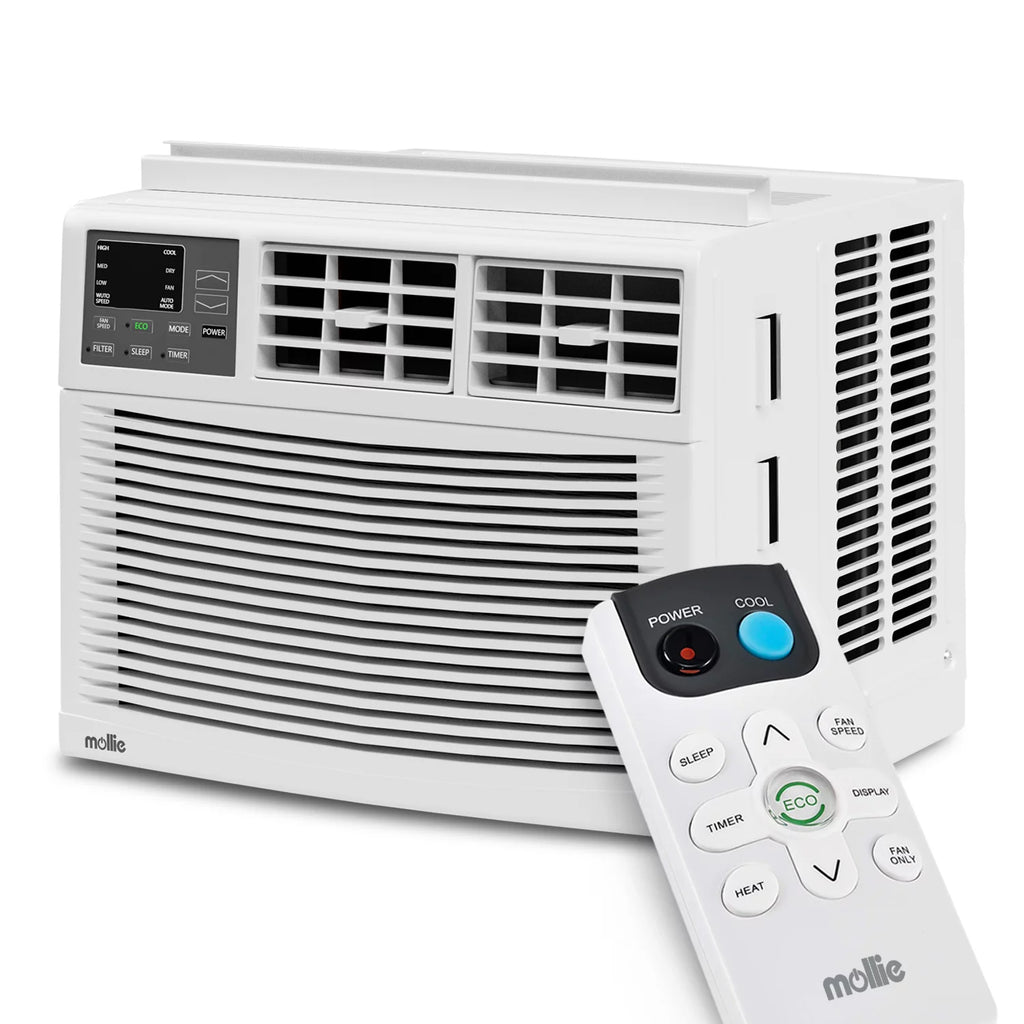 12,000 BTU 115V White Window Air Conditioner with Remote Control P493