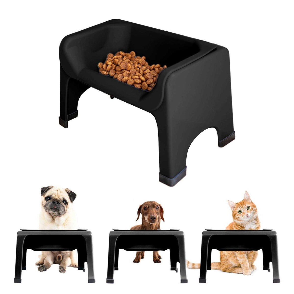 Elevated Dog & Cat Feeder Z587