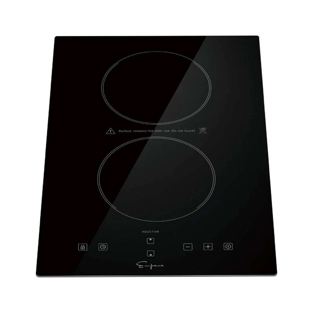 2 Burner Induction Cooktop with Ceramic Glass Surface U284533