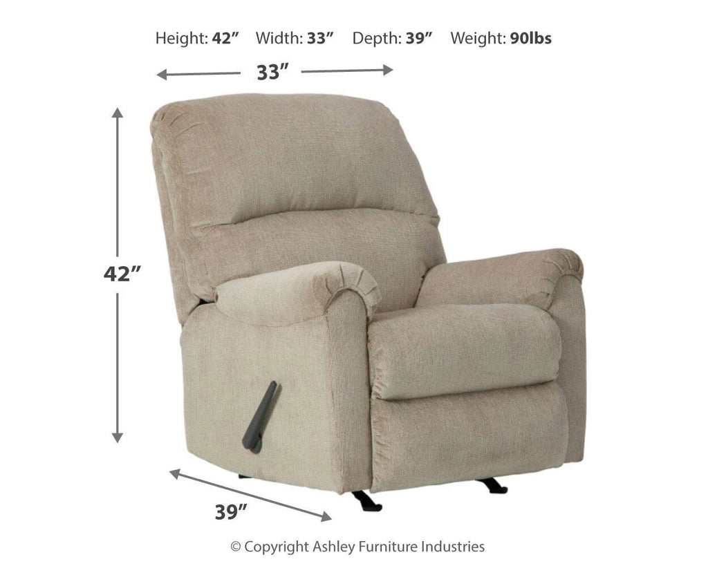 Sisal Rocker Recliner S56271