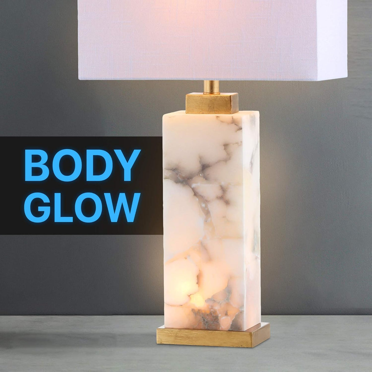 27.5 Alabaster LED Table Lamp G5948