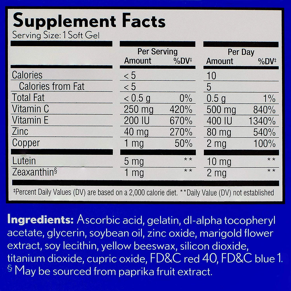 Soft Gels 120 Ct Vitamin & Mineral Supplement W271825