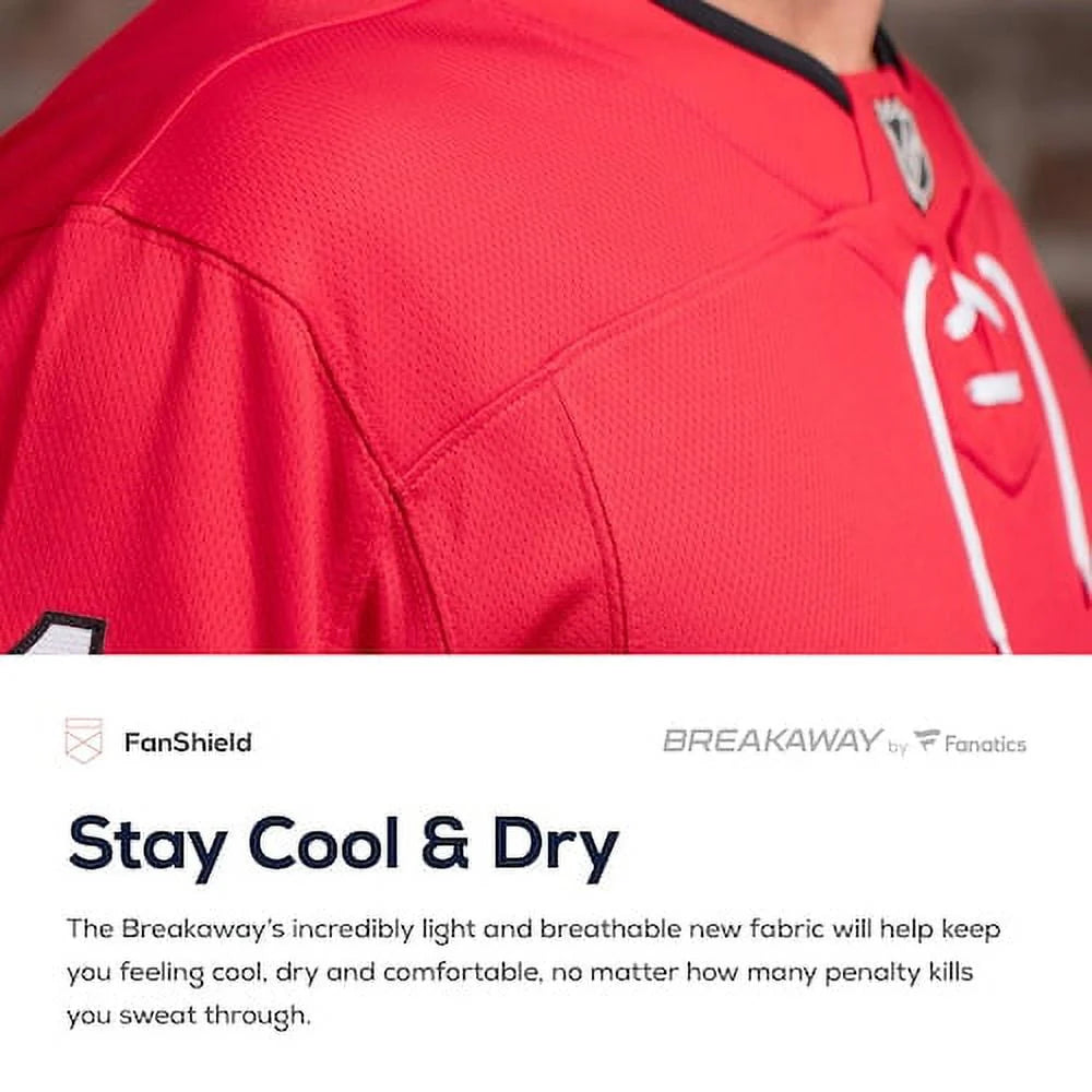 Men's Red Breakaway Player Jersey S12224