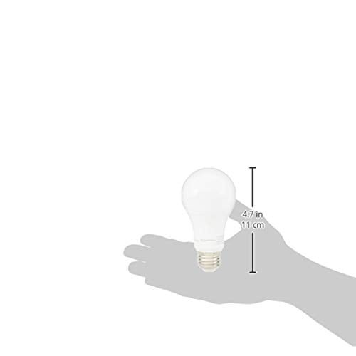 A19 LED Light Bulbs 60 Watt Equivalent 9W E26 Soft White 2700K Dimmable 6-Pack X59459