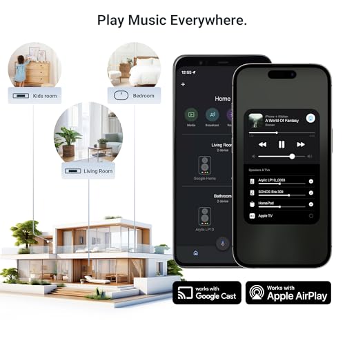 Wireless Music Streamer with 5G WiFi and Bluetooth T386975