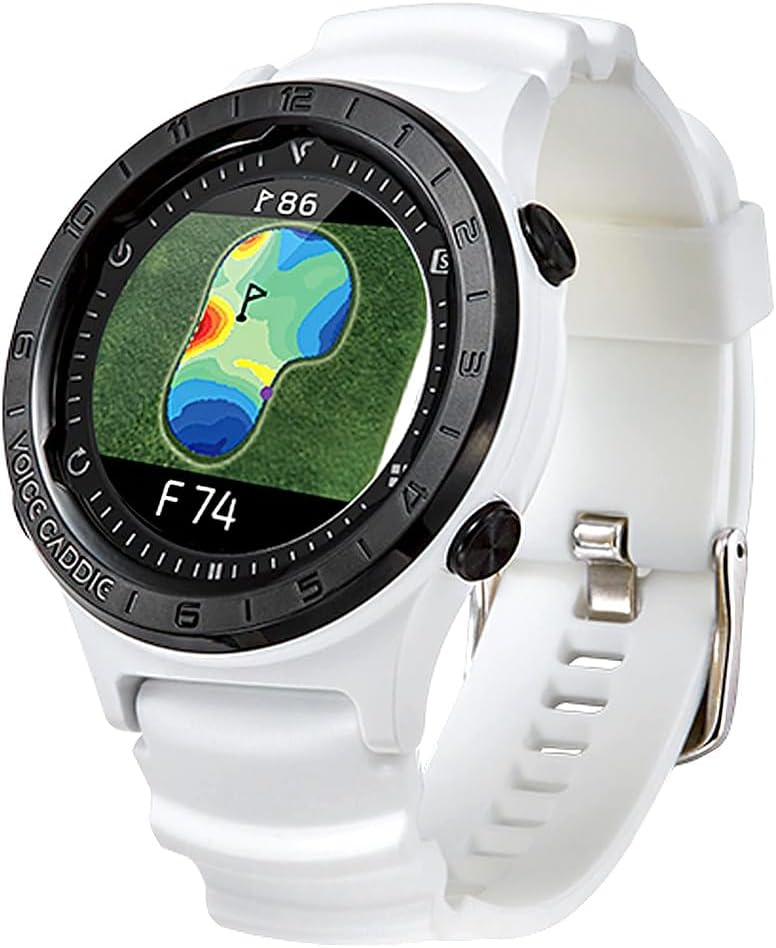 Lightweight Hybrid Golf GPS Watch with Slope Mode and Color Touchscreen M50886