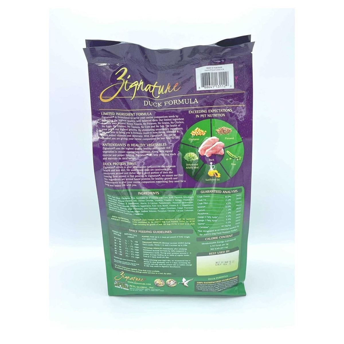 Duck Dry Dog Food Limited Ingredient Formula X788555