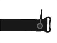 Pipe Wrap Probe, Max. 3 in. Diameter, NTC K495319