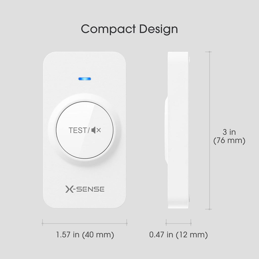 Remote Controller for Wireless Smoke & Carbon Monoxide Detector Alarms V215