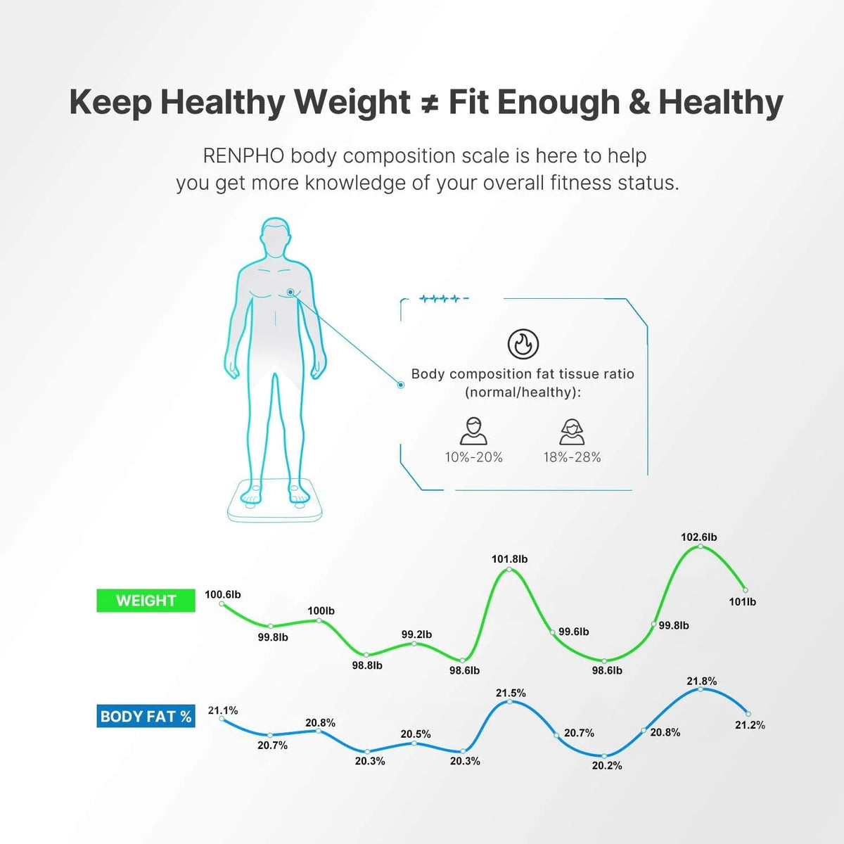Digital Body Weight Scale Y574