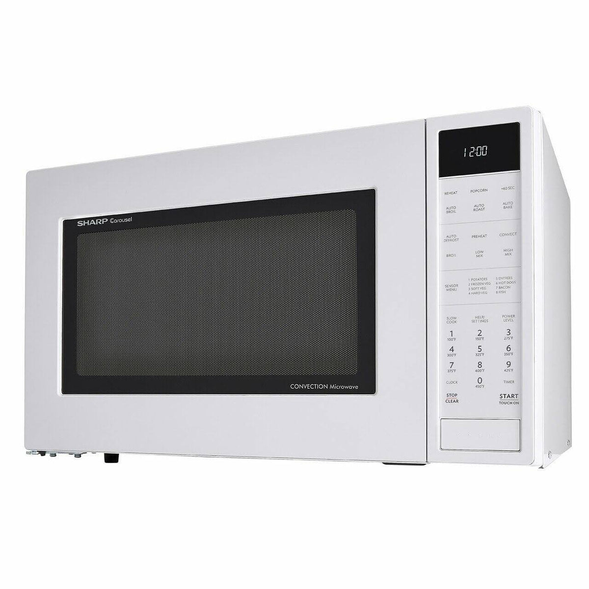 Countertop Convection Microwave Oven 1.5 CU. FT. 900W Matte White D3126