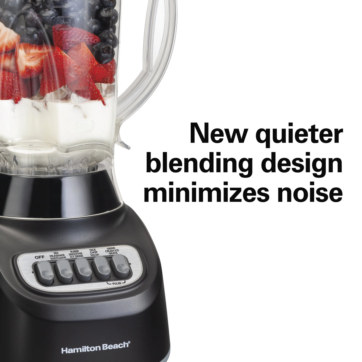Black 48 oz. Smoothie Blender J68659