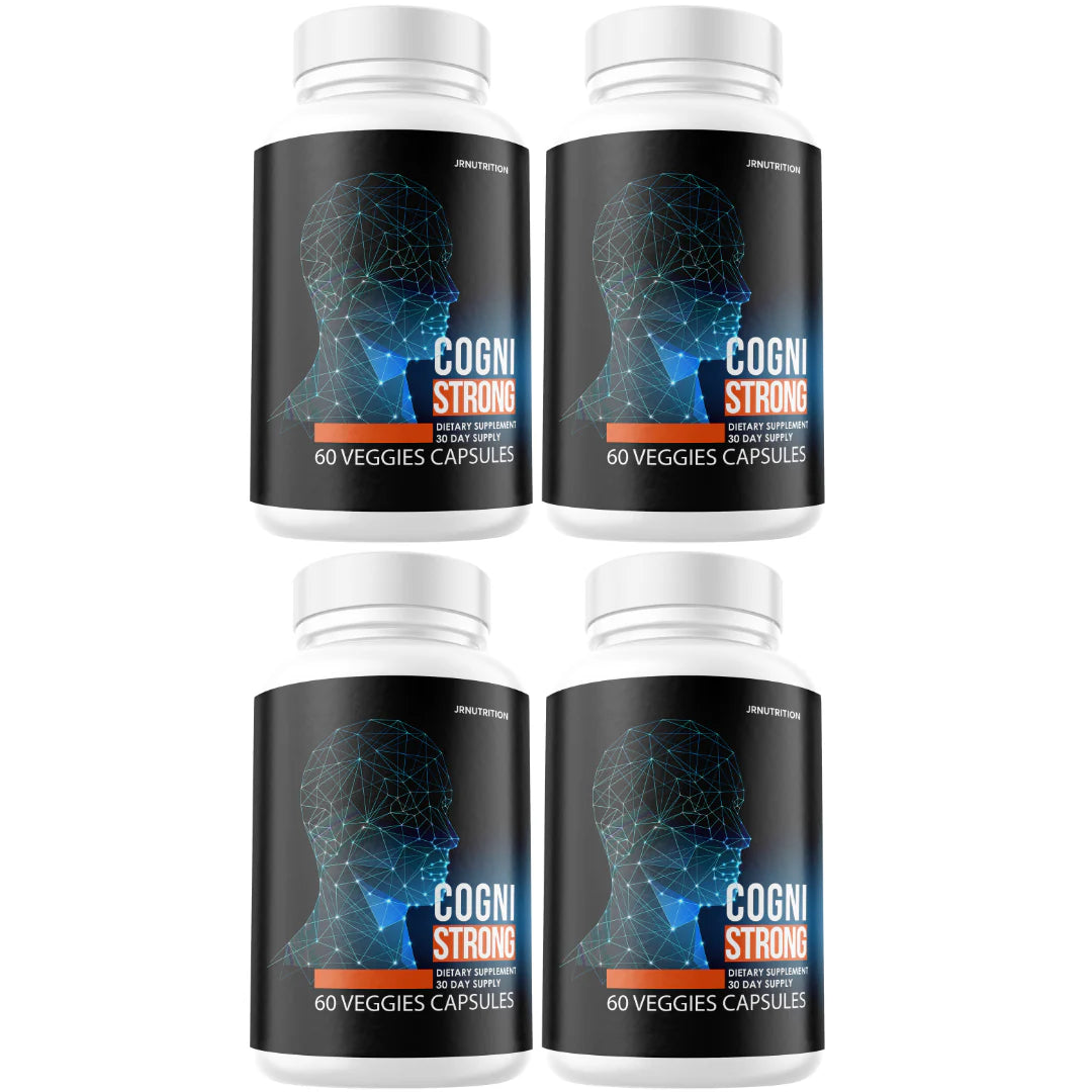 Brain Health Focus Nootropic Pills 4 Bottles F718271