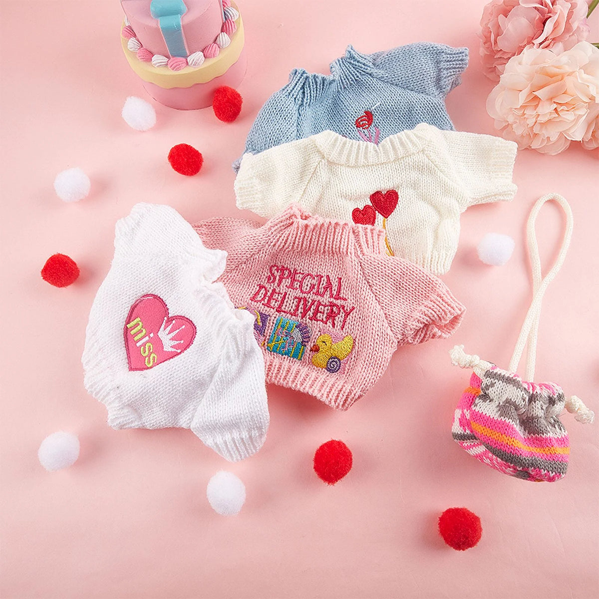 Duck Plush Toy Clothes Bag Accessories V18058