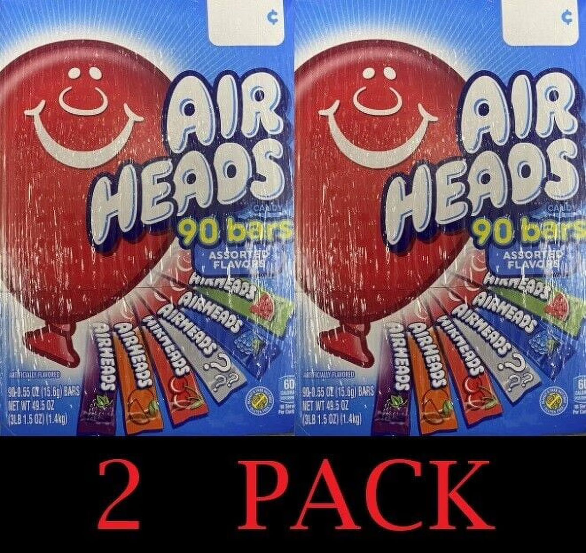90 Pc Taffy Candy Variety Pack Z32829