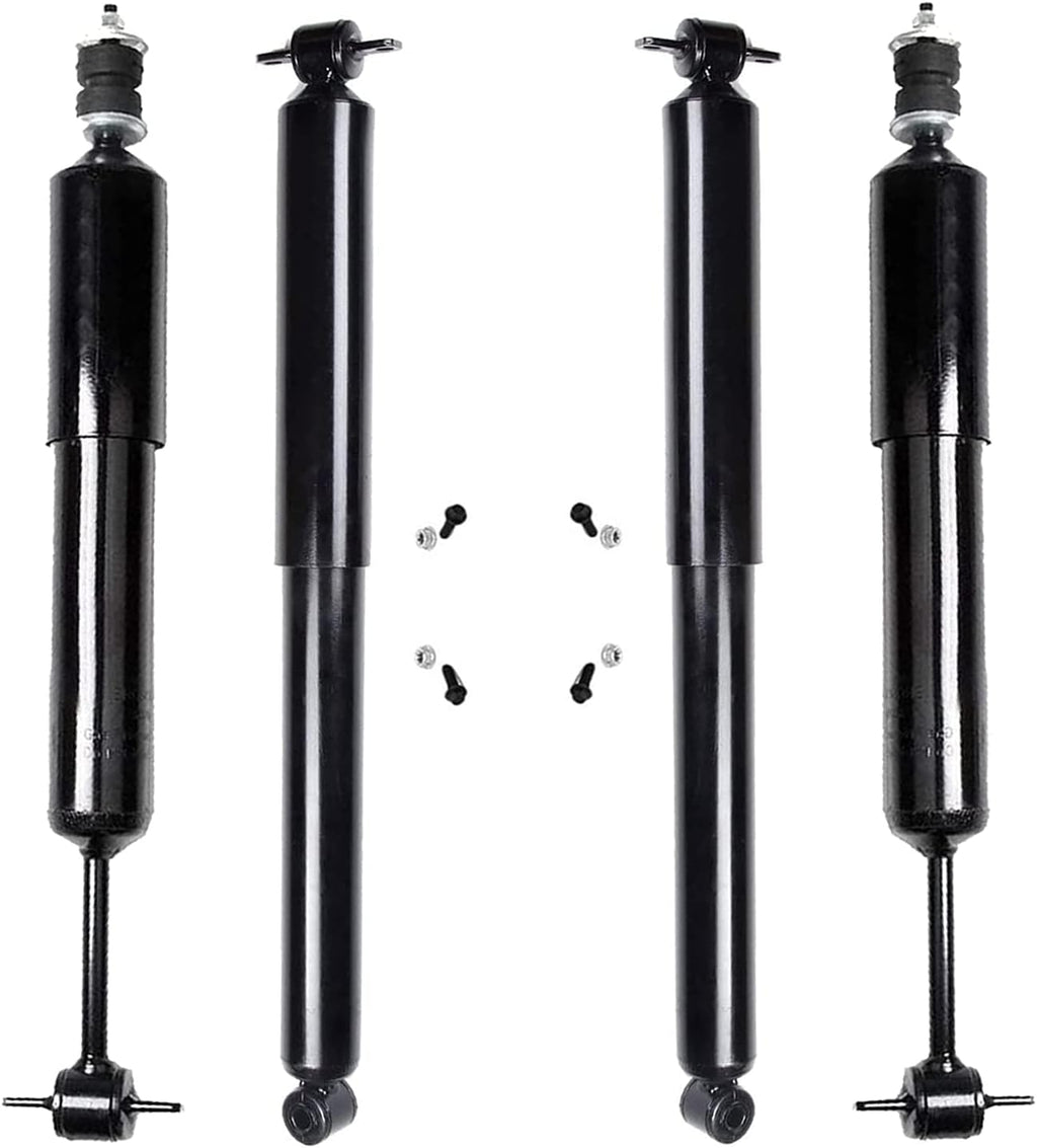 4WD Front and Rear Shock Absorbers 4pc Set U6772