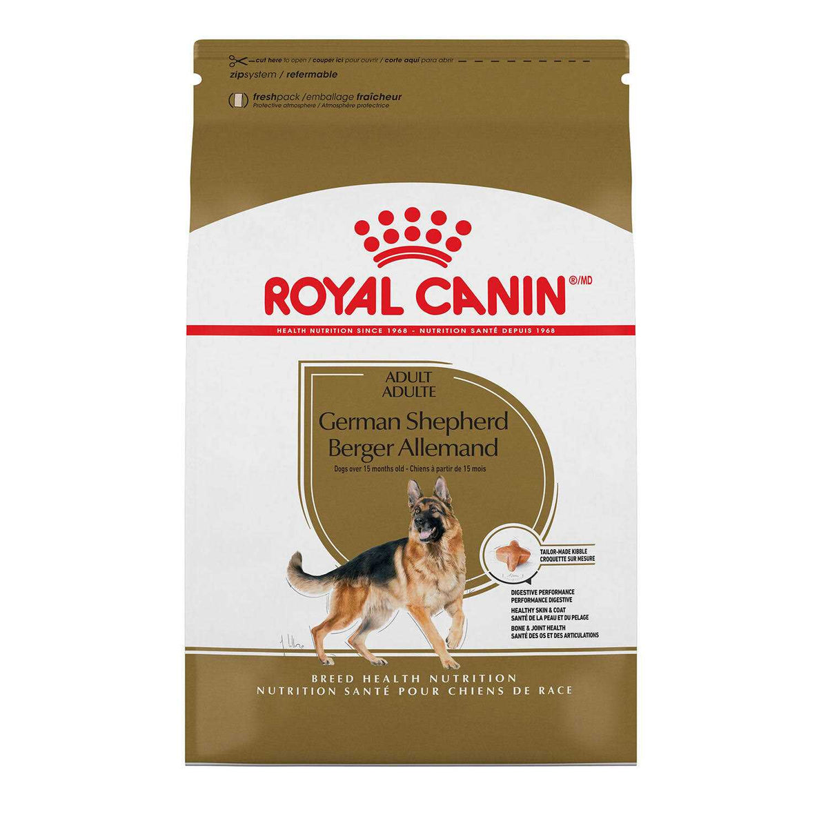 Adult German Shepherd Dry Dog Food W90104