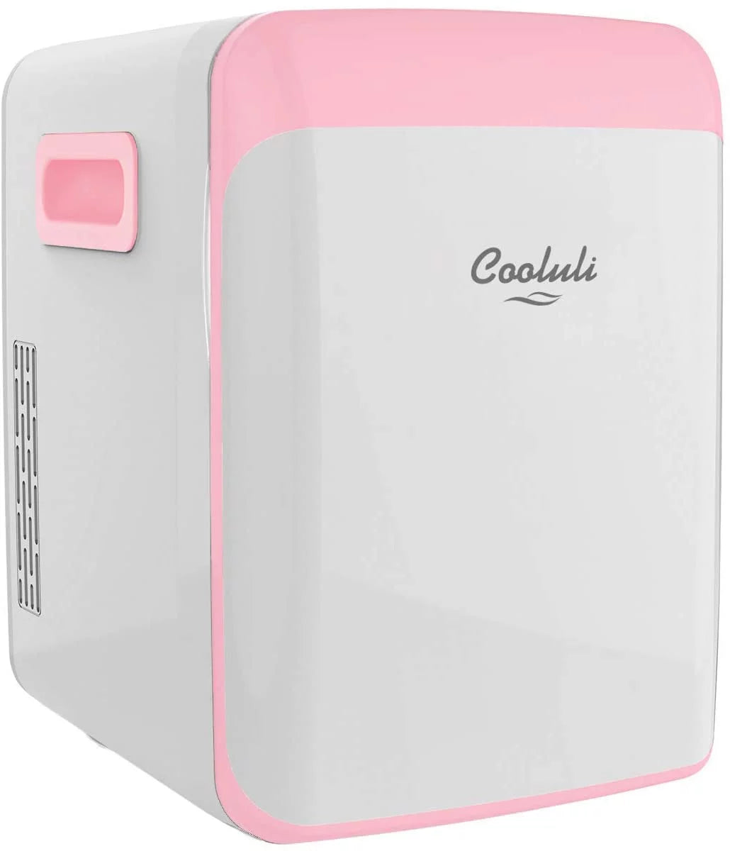 Pink 15 Liter Compact Portable Cooler Warmer Mini Fridge B6387