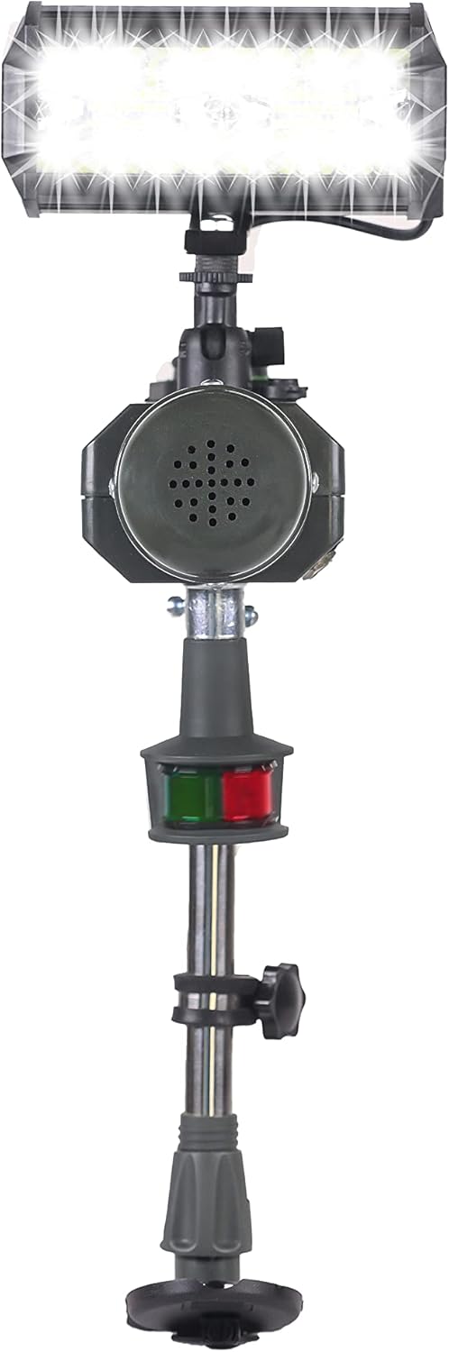 120W 12,000 Lumens LED Boat Light with USB Port U42722