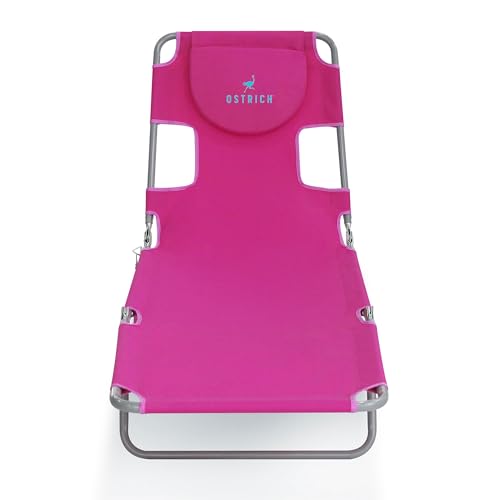 Blue Folding Reclining Outdoor Chaise Lounger T941