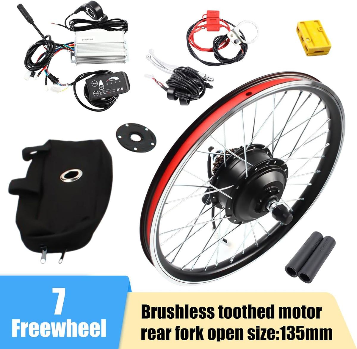 48V 1000W 36V 250W Rear Wheel Electric Bicycle Motor Kit K633894