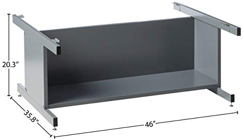 White Flat File Closed Base U85128