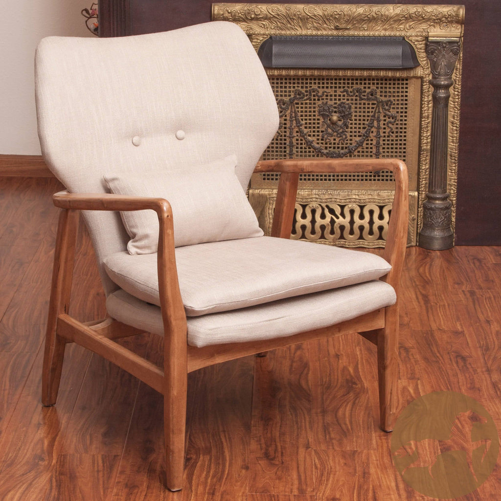 Beige Accent Chair X6605