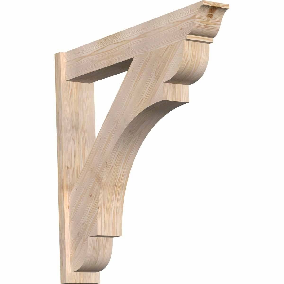 7 1/2x22W x 44x22D x 44x22H Douglas Fir Traditional Outlooker E800731
