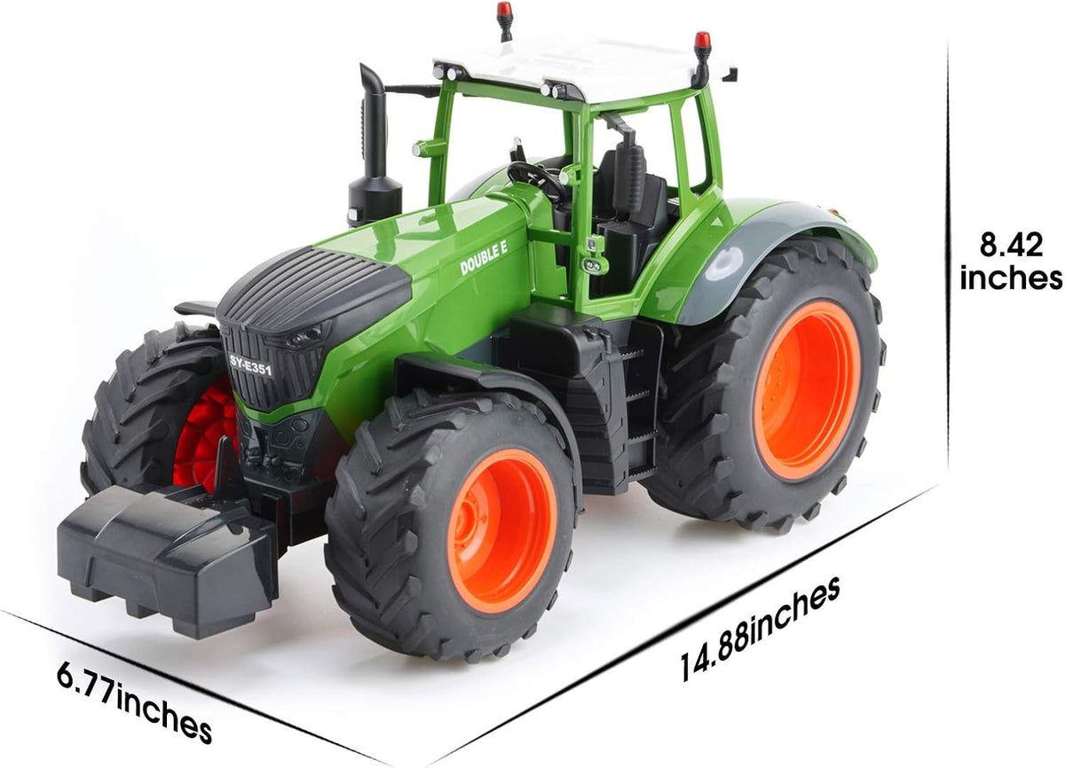 2.4Ghz RC Farm Tractor Remote Control Construction Toy Pack of 2 L6720