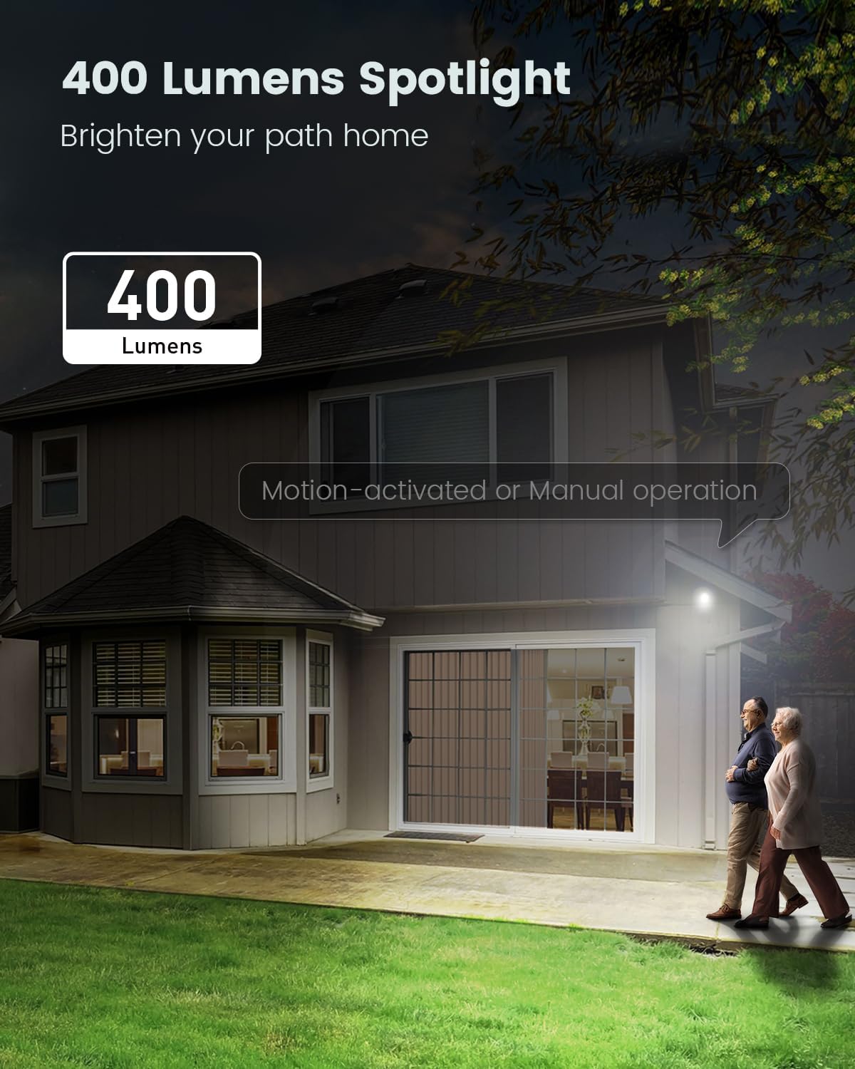 3K/5MP Solar Powered Wireless Security Camera with Color Night Vision G480